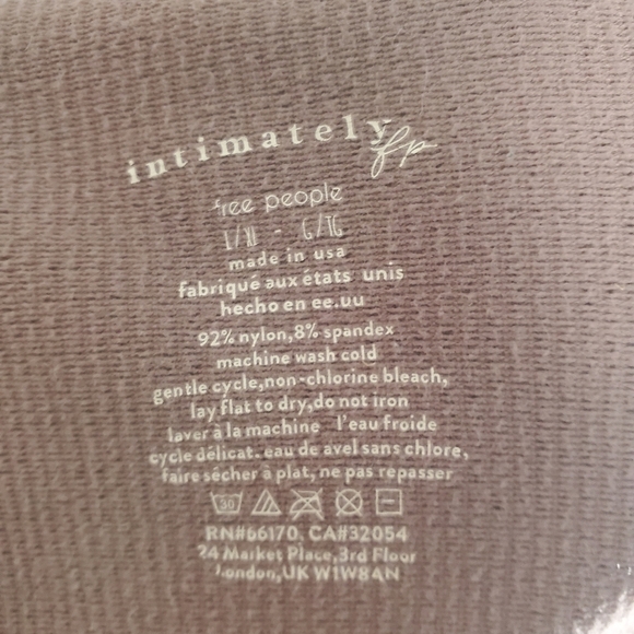 Free People Intimately FP Meg Rib Seamless Thong Bodysuit Mauve Large - Picture 7 of 8